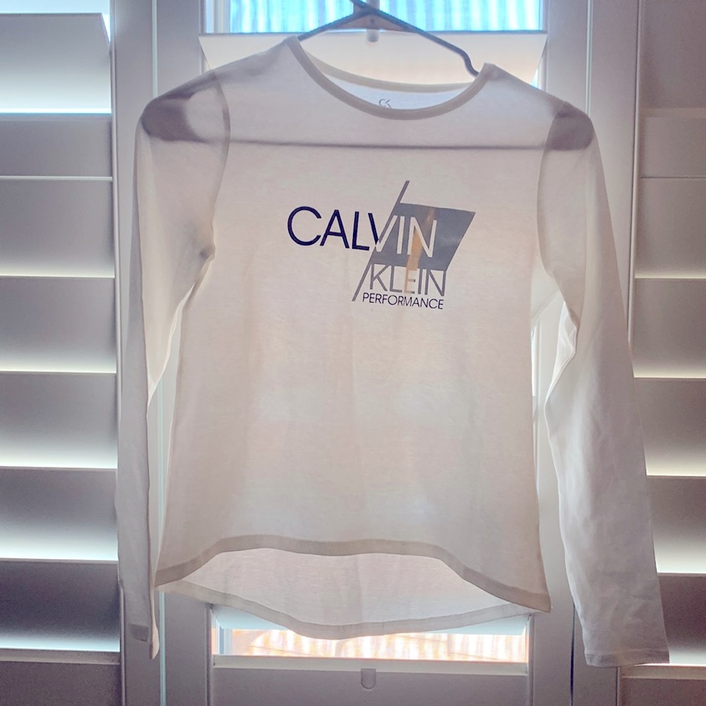 Girls long sleeve Calvin Klein Tee
